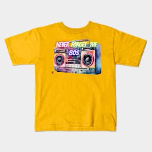 Never Forget the 80s Kids T-Shirt